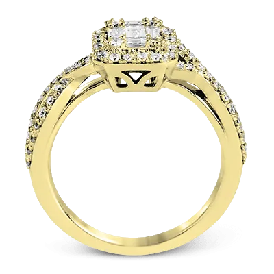 ZR1347 Right Hand Ring in 14k Gold with Diamonds