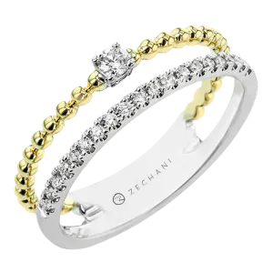 ZR2339-Y Right Hand Ring in 14k Gold with Diamonds